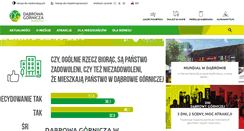 Desktop Screenshot of dabrowa-gornicza.pl