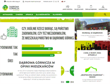 Tablet Screenshot of dabrowa-gornicza.pl