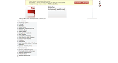Desktop Screenshot of bip.dabrowa-gornicza.pl